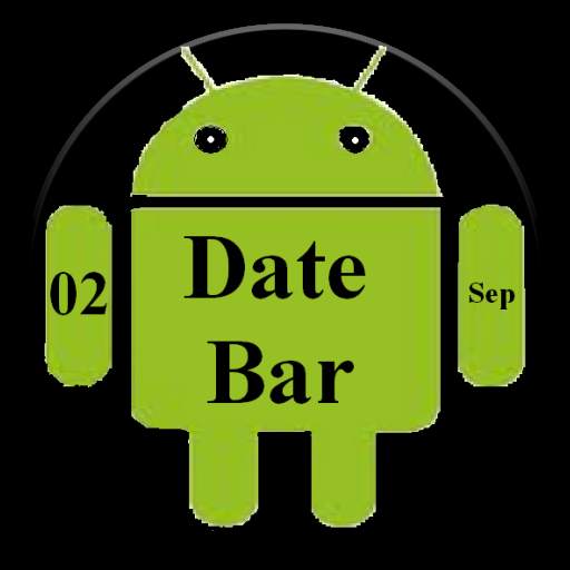 DateBar - date in status bar DateBar Android-10
