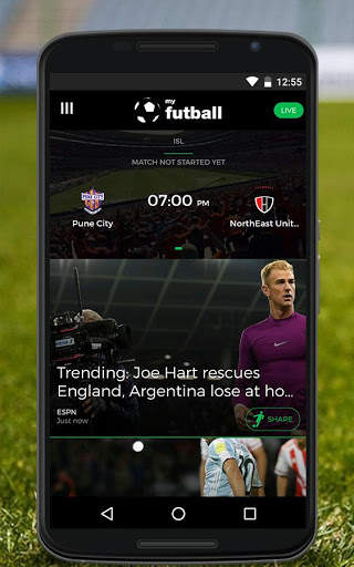 MyFutball-India's Football app screenshot 1