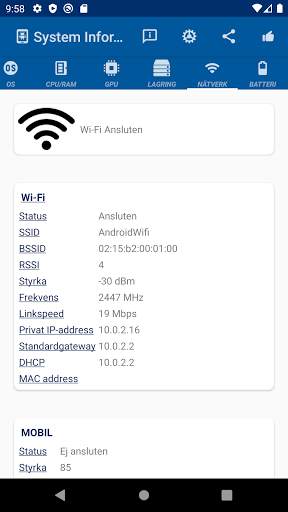 System Information screenshot 6