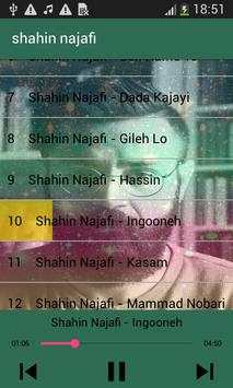 شاهين نجفى بدون اينترنيت - Shahin Najafi Songs screenshot 1