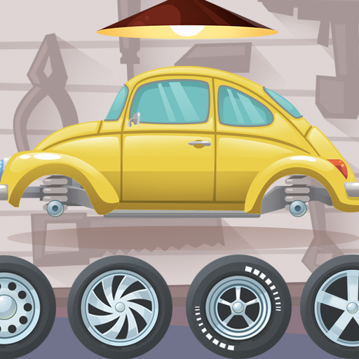 Kids Build color and design- cars , truck, buses icon