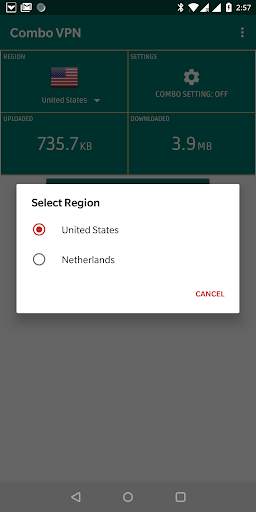Combo VPN screenshot 2
