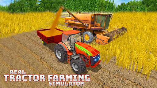 Real Tractor Farming Simulator 2020 3D Game screenshot 3