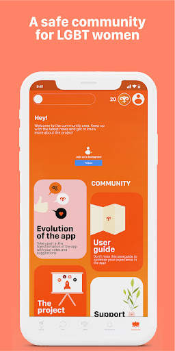 ULINDR: Lesbian Dating & Chat screenshot 1