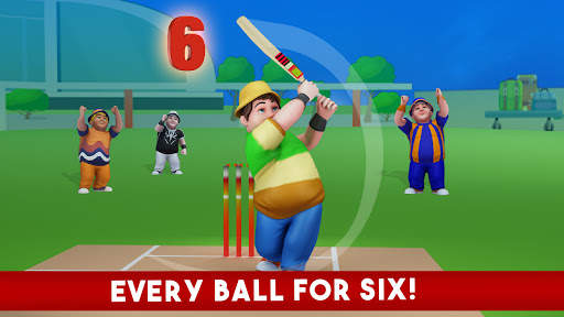 Kids High School Cricket Clash : Multiplayer Game screenshot 1