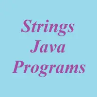 String JAVA Tut App icon