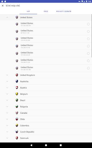 VPN Một lần nhấp chuột screenshot 9