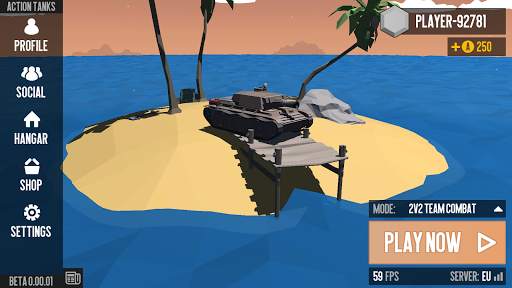 Action Tanks Online: Multiplayer Tank Fight Battle screenshot 7