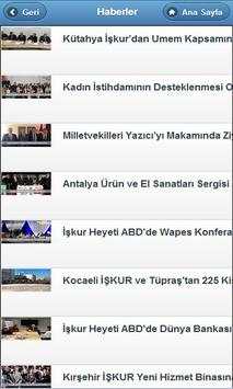 ISKUR Mobil Uygulama screenshot 3