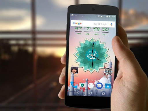 Islamic Live Clock Wallpaper & Date Countdown screenshot 4