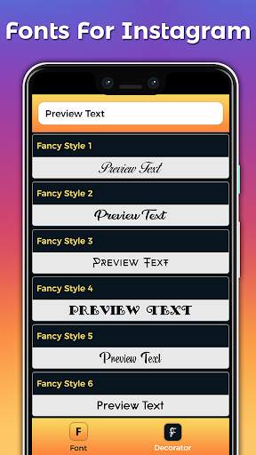 Fonts For Instagram screenshot 2