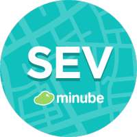 Seville Travel Guide in English with map logo