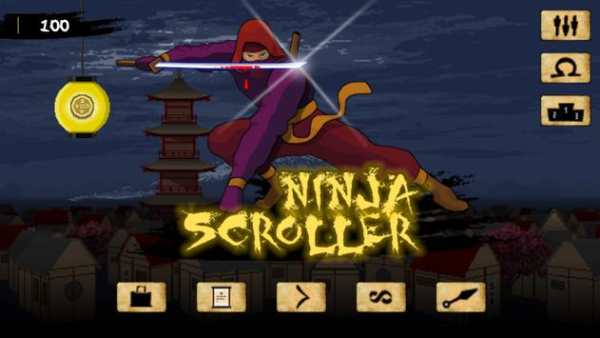 Ninja Scroller screenshot 1
