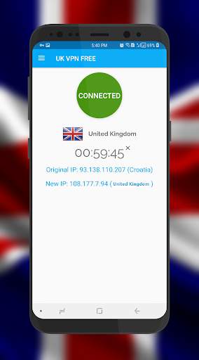 UK VPN - Unlimited , Free screenshot 2