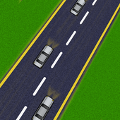Running Car icon