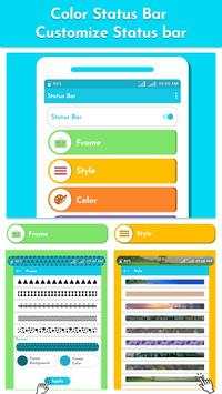 Color Status Bar - Customize Status bar screenshot 1