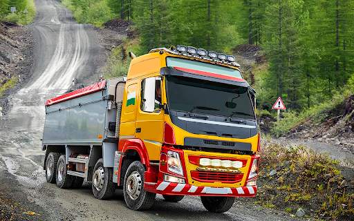 Dumper Truck Driving Trash Truck Simulation screenshot 1