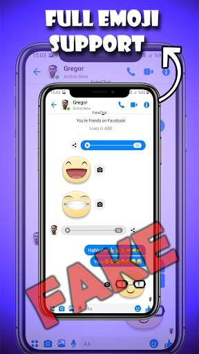 Fake Messenger Chat - Prank screenshot 3