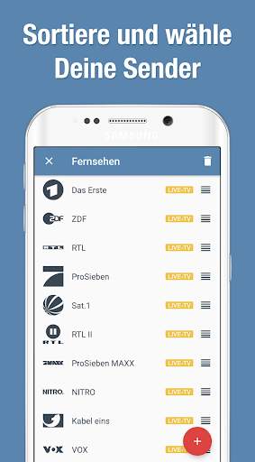 Fernsehen App mit Live TV 4 تصوير الشاشة