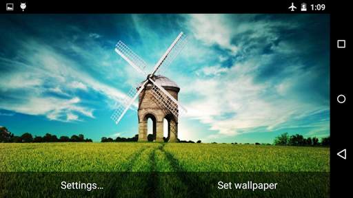 Windmill Live Wallpaper 4K screenshot 3
