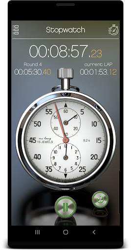 Classic Stopwatch (Lite) screenshot 1