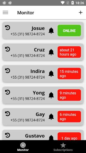 Online Monitor Tracker for WhatsApp screenshot 1