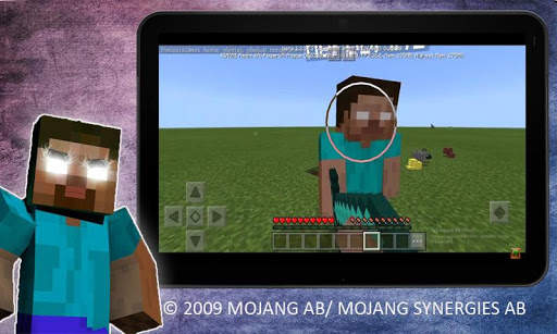 Herobrine Mod screenshot 2