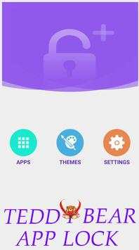 Teddy Bear App Lock Theme screenshot 2