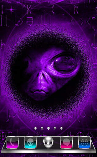 Alien Go Launcher Theme screenshot 2