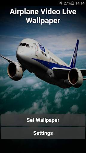 Airplane Video Live Wallpaper screenshot 1