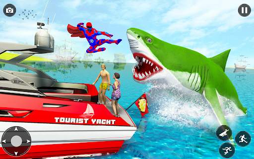 GT Superhero Police Robot Spider Animal Rescue screenshot 6