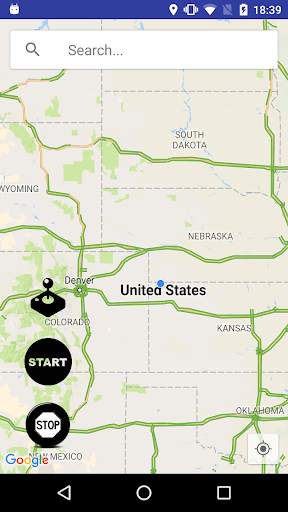 Fake Location GPS with Joystick screenshot 1
