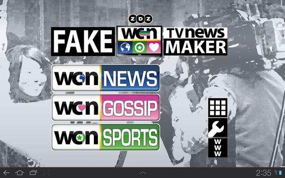 Fake TV News Maker Generator 9 تصوير الشاشة