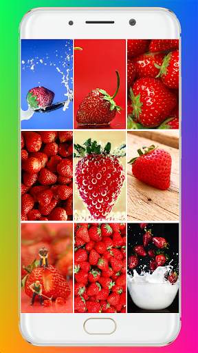 Strawberry Wallpaper HD screenshot 1