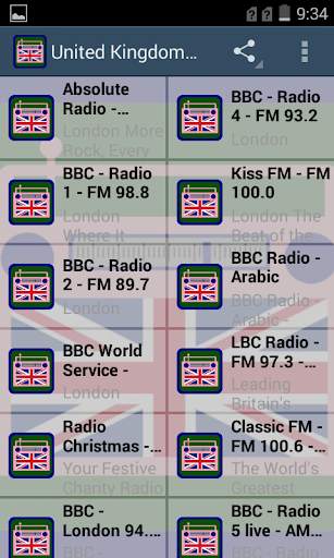 United Kingdom Radio Stations 2 تصوير الشاشة
