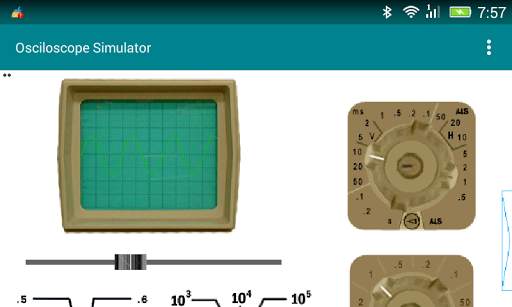 Oscilloscope Simulator screenshot 1