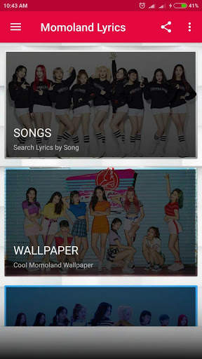 Momoland Lyrics (Offline) screenshot 2