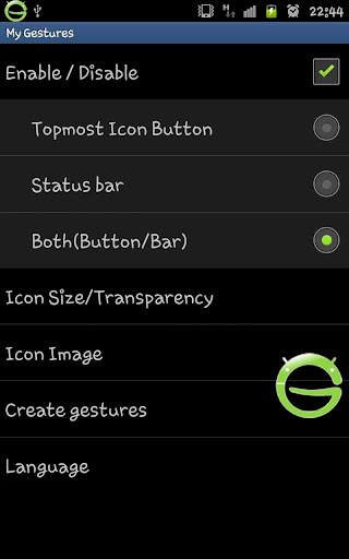 My Gesture Shortcut Launcher screenshot 2