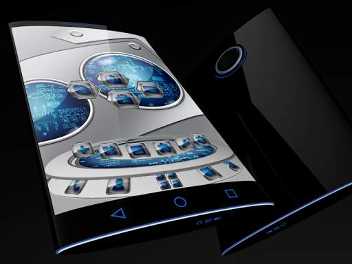 Tech Neon theme for Next Launcher screenshot 2