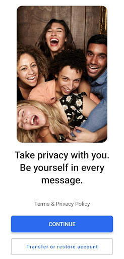 Virtual Signal Messenger screenshot 1