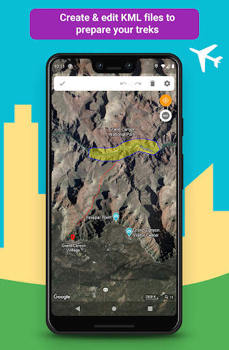 E-walk hiking & trekking offline GPS screenshot 7