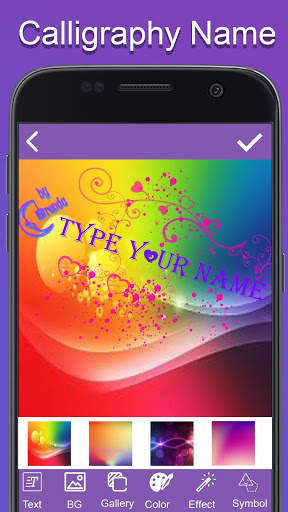 Calligraphy Stylish Name Art : font - name art screenshot 3