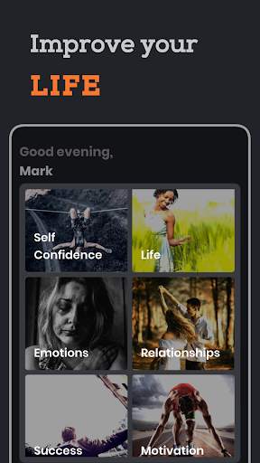Self Improvement App screenshot 1
