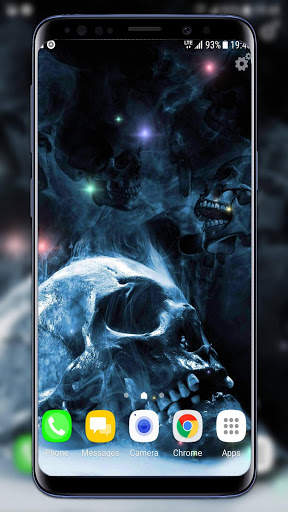 Skull Live Wallpaper screenshot 3