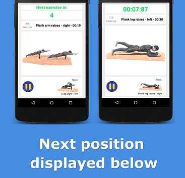 5 Min Super Plank Workout 2 تصوير الشاشة