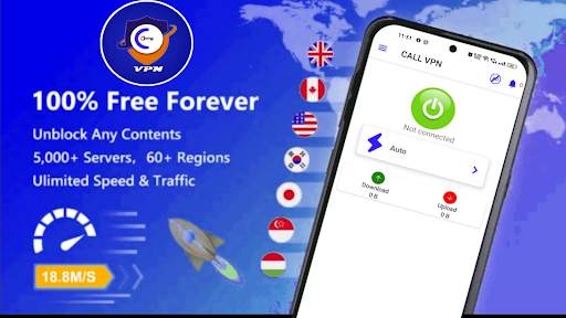 Call VPN - Unlimited Proxy VPN screenshot 1