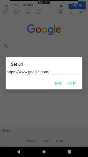 Web Browser screenshot 2