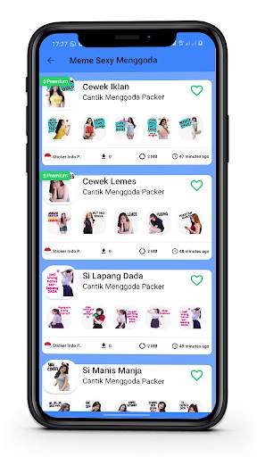 Stiker Wa Lucu Indonesia Terbaru WaStickerApps screenshot 2
