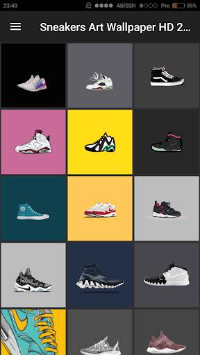Sneakers Art Wallpaper HD 2019 Free screenshot 2