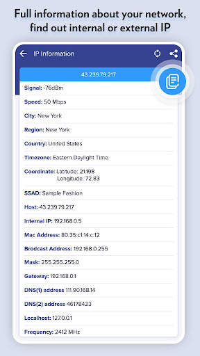Network Tools: WiFi Analyzer, IP Utilities screenshot 3